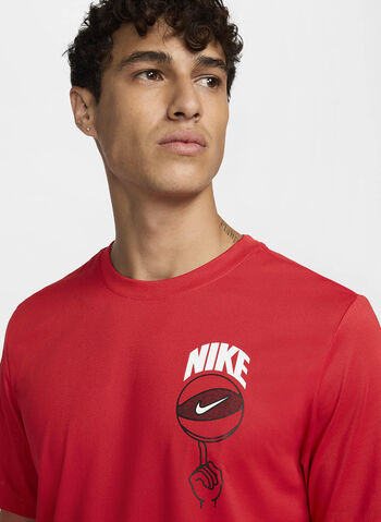 MAGLIA DRI-FIT CON LOGO, 657 RED, small