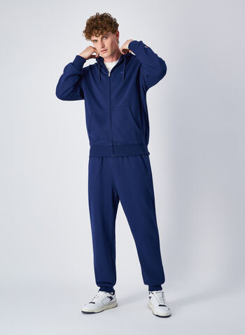 FELPA FULL ZIP ICONS TONAL MICRO LOGO, BS567 NVY, small