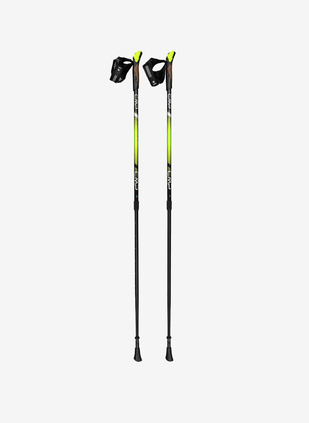 COPPIA BASTONCINI MANIVA TREKKING NORDIC WALKING, 53UL BLKLIME, large