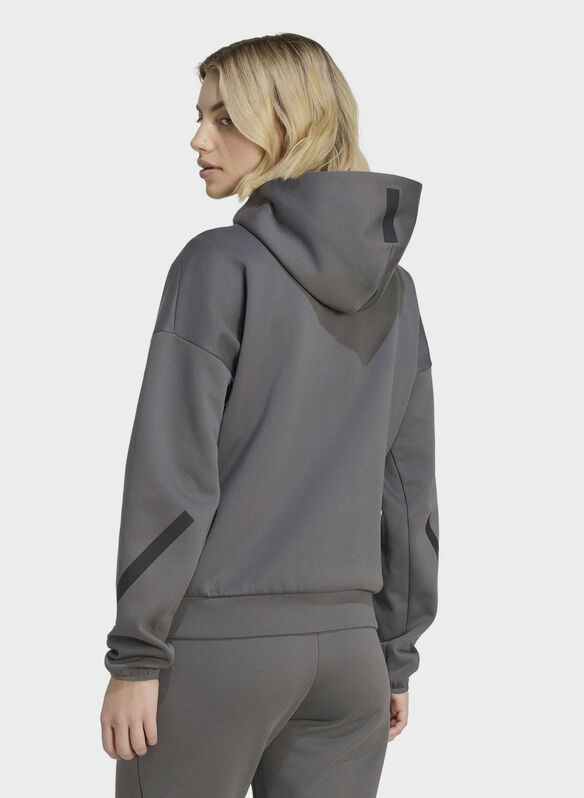 FELPA ZNE FULL ZIP, - GREY FIVE, medium