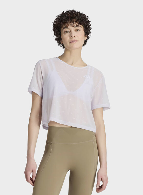 MAGLIA MESH POWER ESS, - LILLA, medium