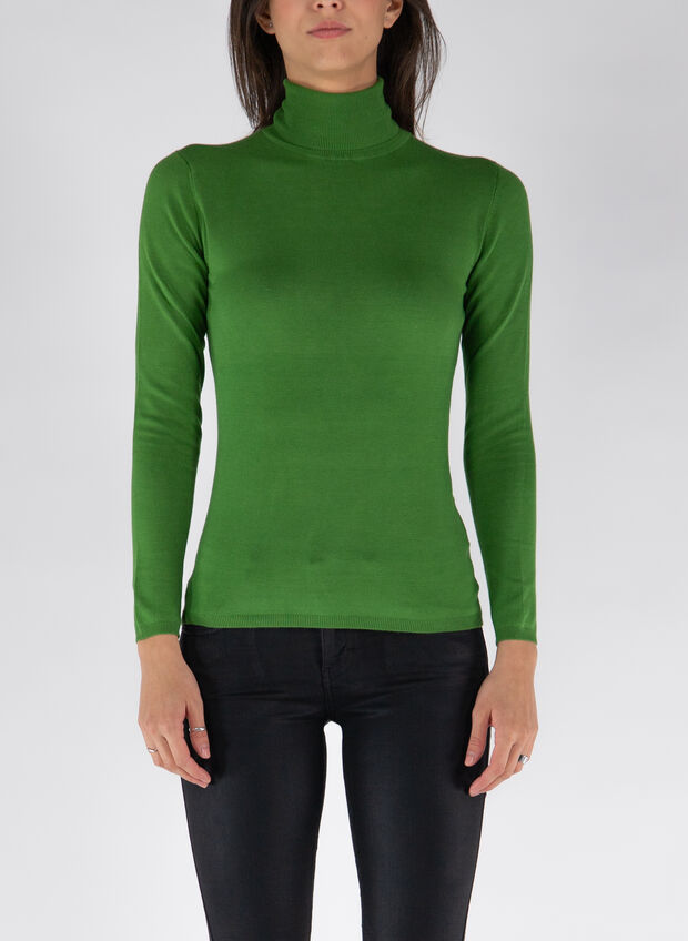 MAGLIONE COLLO ALTO, , large