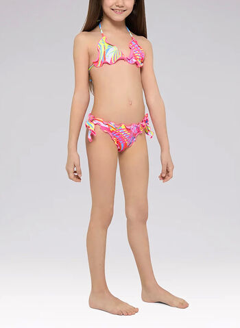 COSTUME BIKINI REGOLABILE BUTTERFLY, U FLUO, small