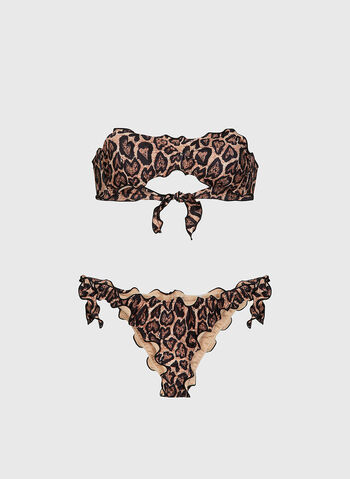 COSTUME BIKINI FASCIA ANIMALIER, X26 ANIMALER, small