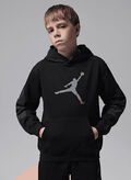 FELPA JORDAN HOODIE RAGAZZO, 023 BLK, thumb