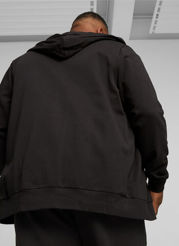 FELPA FULL ZIP BETTER ESSENTIAL, 01 BLK, small