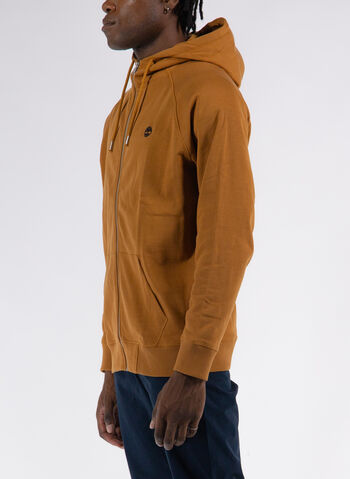 FELPA FULL ZIP MICRO LOGO, P47 CAMMELLO, small