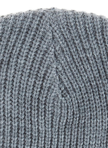 M CAPPELLO MAGLIA RISVOLTO, 70815GREY, small