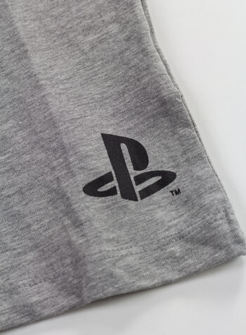 T-SHIRT PLAYSTATION RAGAZZO, GREY MEL, small