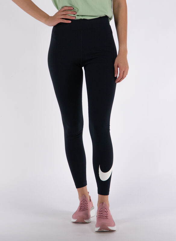 LEGGINGS LOGO SWOOSH AA, 010 BLK, medium