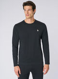 T-SHIRT AKIO MICRO LOGO, 199 BLK, thumb