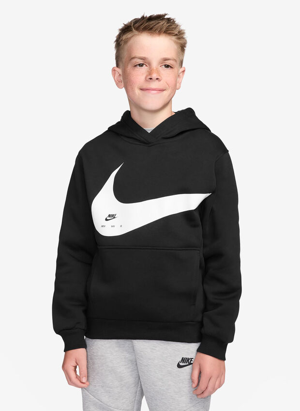FELPA SPORTSWEAR CLUB RAGAZZO, 010 BLK, large