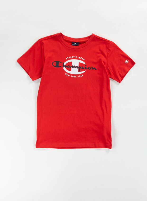 T-SHIRT GRAPHIC SHOP RAGAZZO, RS046 RED, large