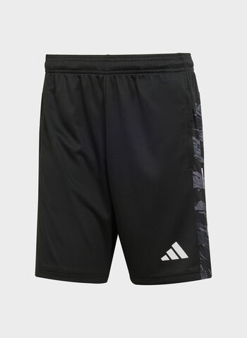 SHORT 7INCH ESSENTIALS CAMO 3-STRIPES, BLK, small