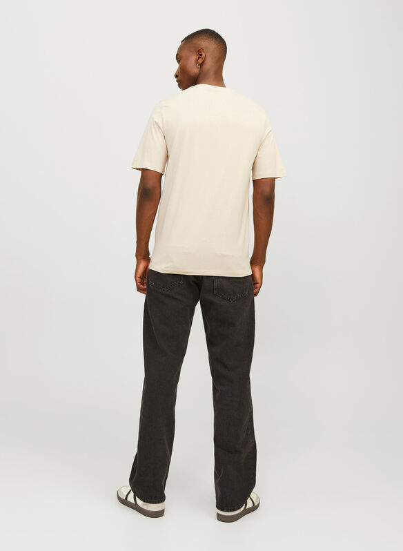 T-SHIRT BASIC ESSENTIAL, MONNBEAM PANNA, medium