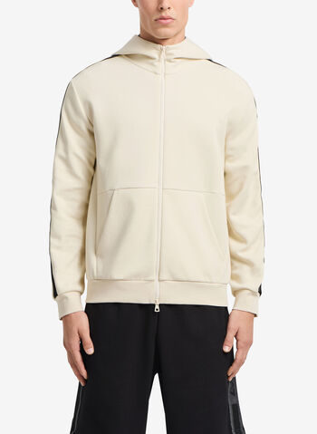 FELPA TAPE FULL ZIP, U1079 MILK, small