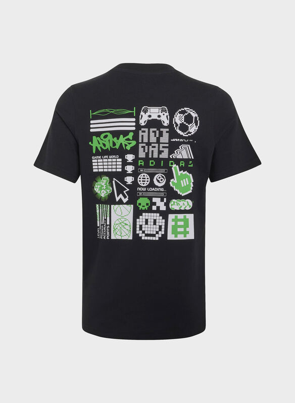 T-SHIRT GAME BAMBINO, - BLK, medium