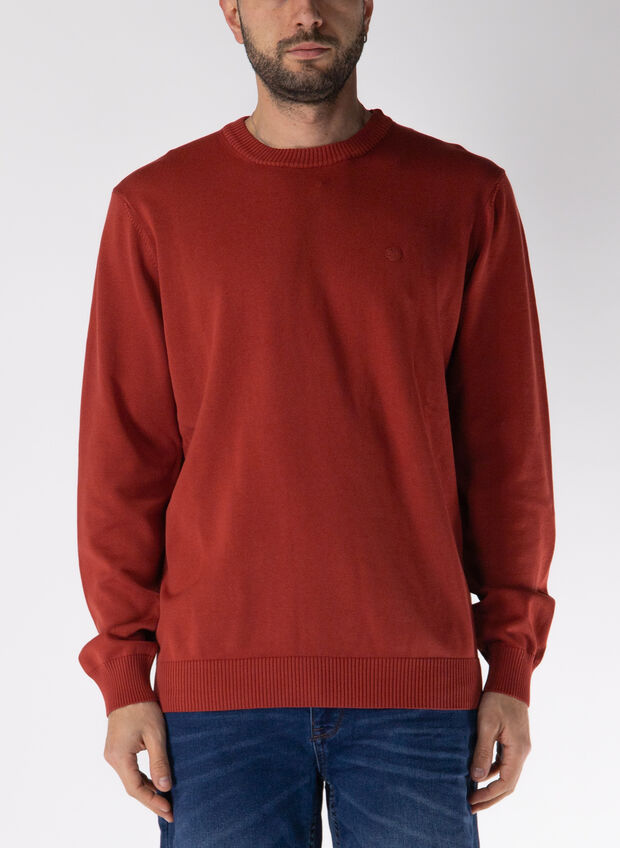 MAGLIONE DELAVE, MATTONE, large