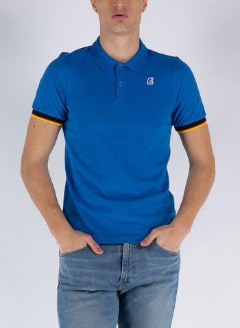 POLO VINCENT CONTRAST, 798TURCHESE, small