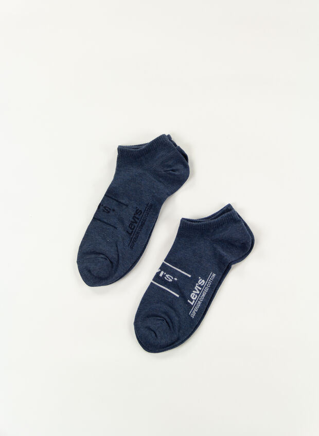 CALZA 2 PAIA LOW CUT UNISEX, 014 NVY, large