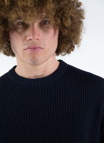 MAGLIONE CON TRAMA A COSTE, , small