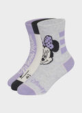 CALZA MINNIE BAMBINA, - PURPLEWHT, thumb