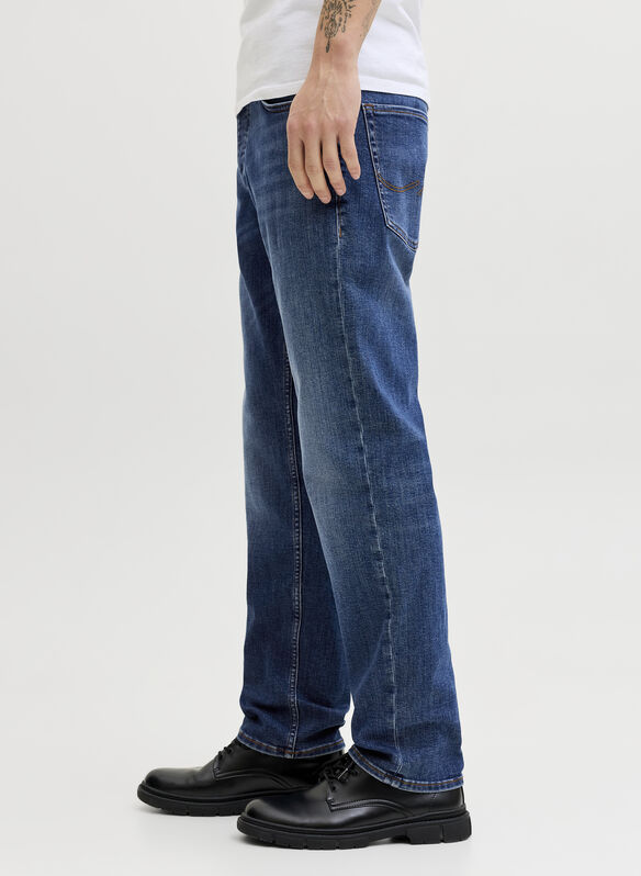 JEANS MIKE REGULAR MEDIUM ST172 NOOS, BLUE DENIM MEDIUM, medium
