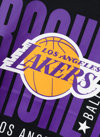 T-SHIRT LAKERS RAGAZZO, BLACK, small