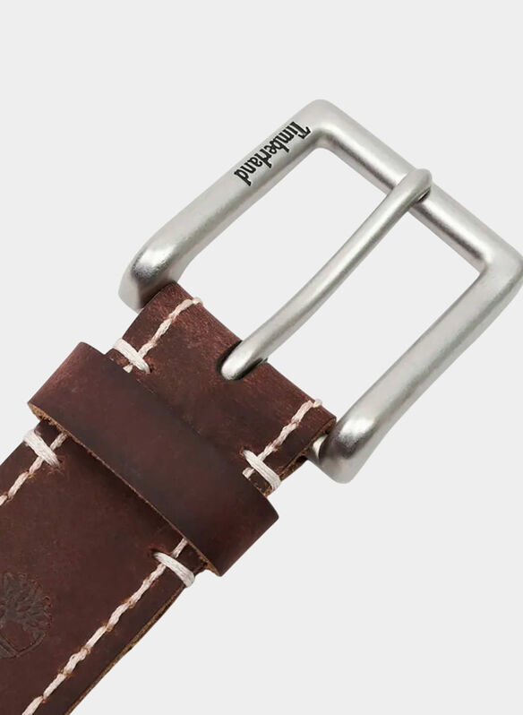 CINTA IN PELLE, DK BROWN, medium