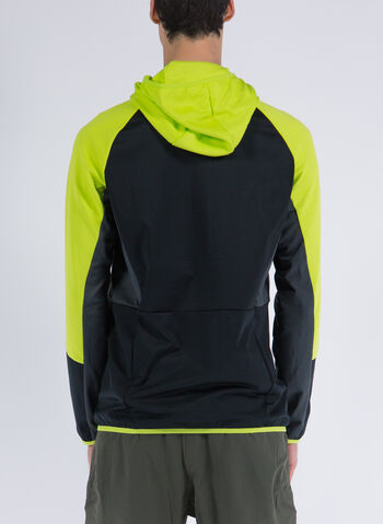 FELPA ROLLIN FULL ZIP, 903 BLKLIME, small