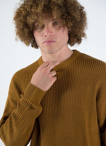 MAGLIONE CON TRAMA A COSTE, RUBER, small