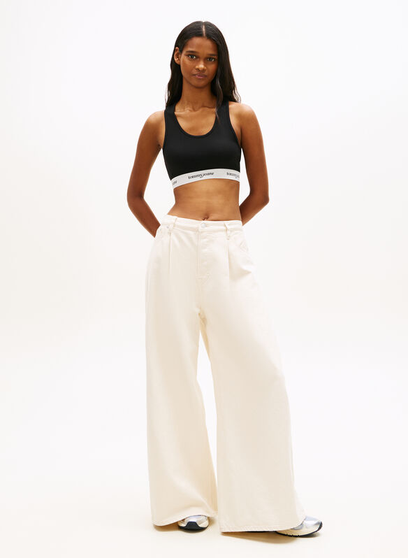 REGGISENO INCROCIATO SULLA SCHIENA CON LOGO, BDS BLK, medium