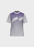 MAGLIA PRO PADEL-TENNIS, PUXP PURPLEGREY, thumb
