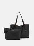 BORSA BRENTON SHOPPER SIGLATA, CLO BLK, thumb