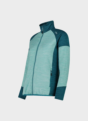 FELPA IN PILE GRID TECH STRETCH UNLIMITECH, E309 ACQUATEAL, small