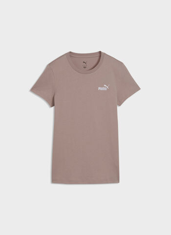 T-SHIRT ESS SMALL LOGO, 86 SANDSTONE, small