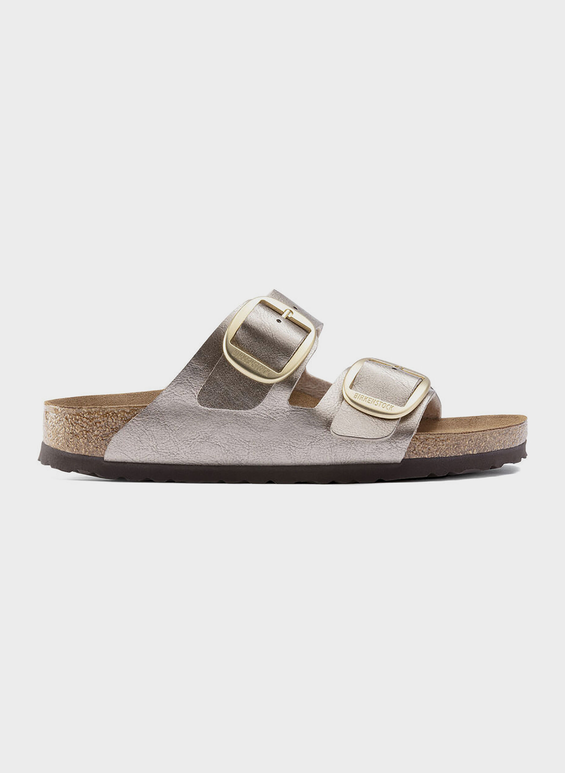 Birkenstock Ciabatte Arizona Big Buckle taupe per donna