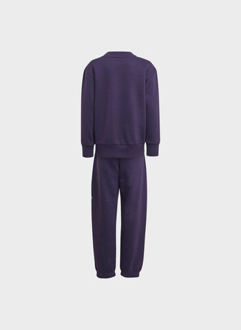 TUTA CON LOGO RAGAZZA, PURPLE, small