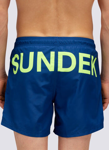 COSTUME BOXER CON STAMPA LOGO, A2501 NVYELLOW, small