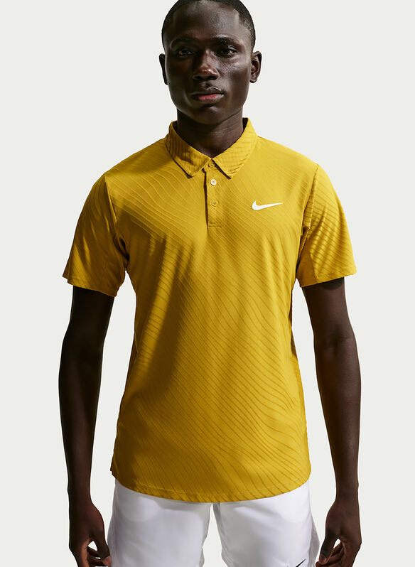 POLO SINNER COURT SLAM DRI-FIT ADV, 389 OCRA, medium