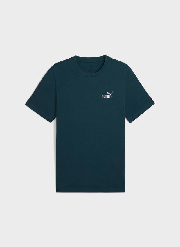 T-SHIRT ESSENTIAL SMALL LOGO, 75 GREEN, large