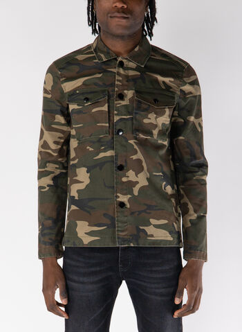 CAMICIA OVERSHIRT CAMOUFLAGE, , small