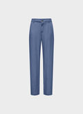 PANTALONE CHARIS CHAMBREY, MEDIUM BLUE DENIM, thumb