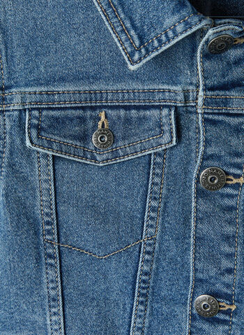 GIUBBOTTO JEANS JACK RAGAZZO, MEDIUM BLUE DENIM, small