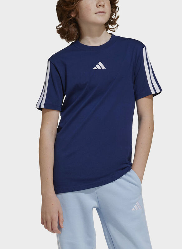 T-SHIRT ESSENTIALS JUNIOR, NVY, medium