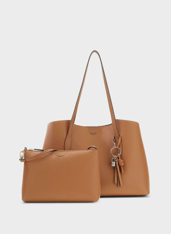 BORSA MELODY SHOPPING, CAR CARAMELLO, medium