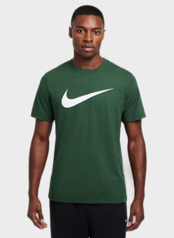 T-SHIRT SWOOSH, 323 GREEN, medium