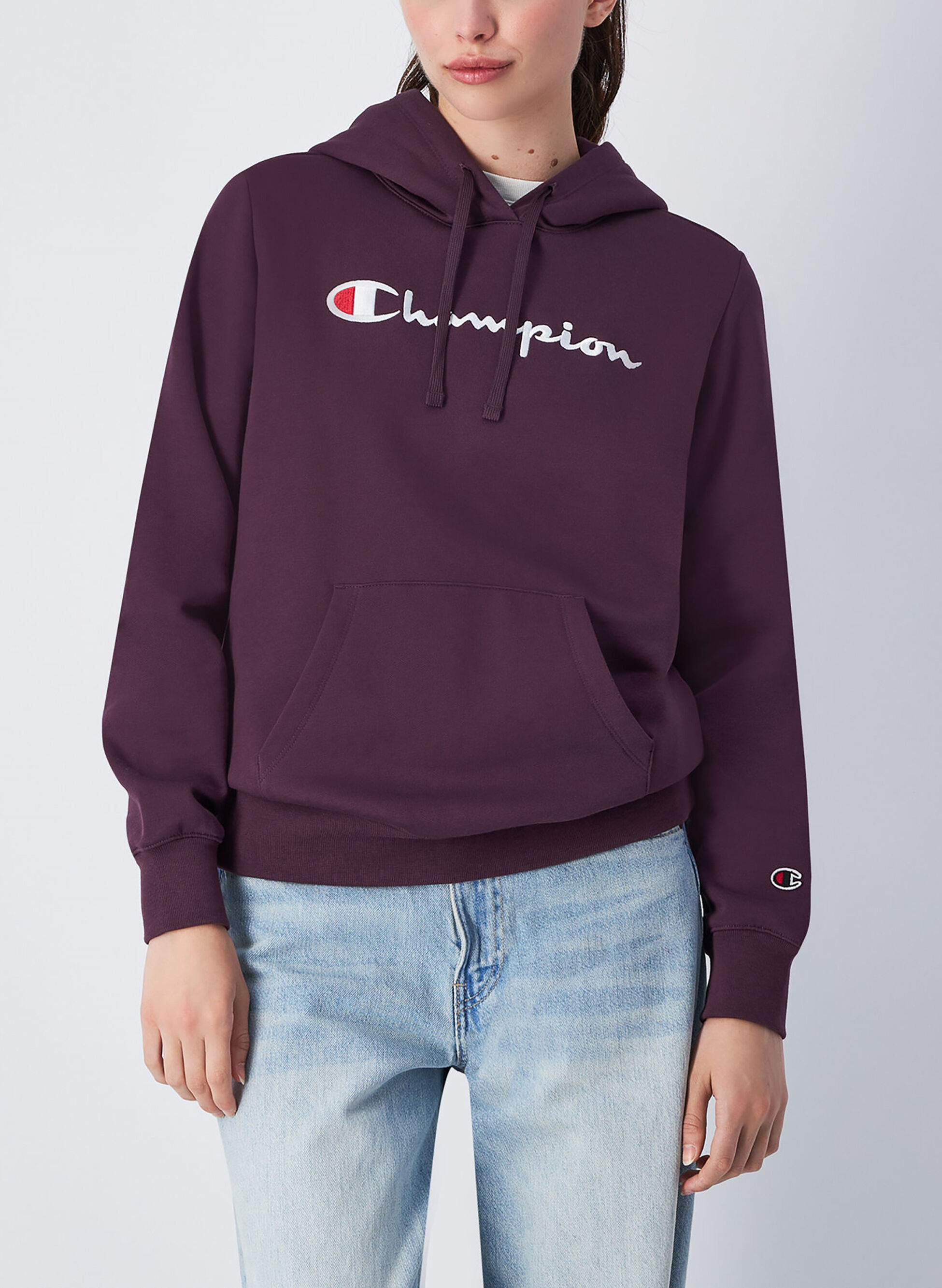 CHAMPION FELPA HOODIE SCRIPT SHOP