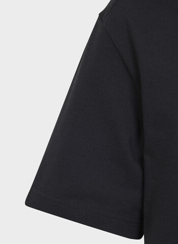 T-SHIRT ICON LOGO RAGAZZO, BLK, small