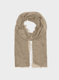 PASHMINA SOLID COLOR, WHITE PEPPER, thumb